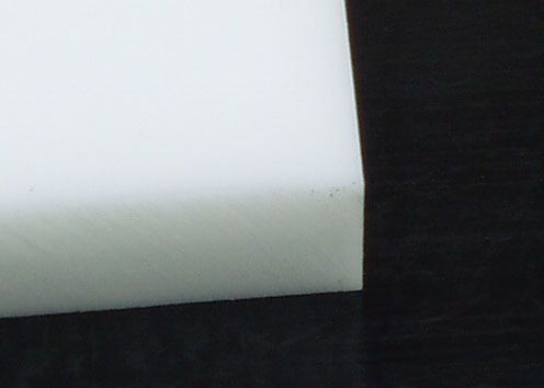 (9008) delrin white 2&#034; thick x 1 7/8&#034; x 17&#034; long for sale