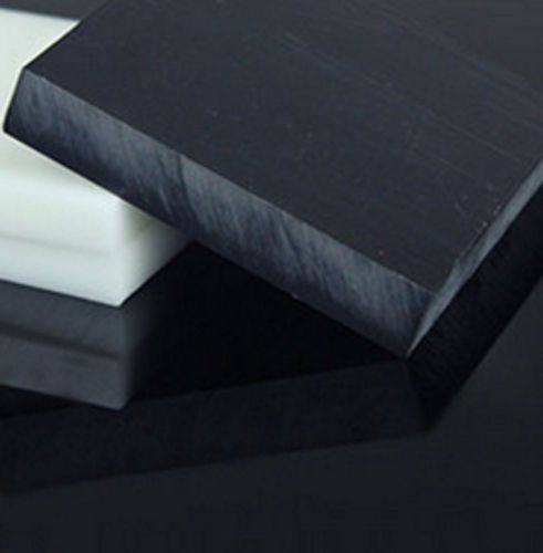 1pcs acetal pom plastic polyoxymethylene plate sheet 10mmx100mmx100mm black #b57 for sale