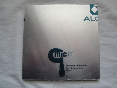 MIC- 6 CAST TOOLING ALUMINUM PLATE 3 pcs. x 1/4&#034; x 8&#034; x 8&#034;