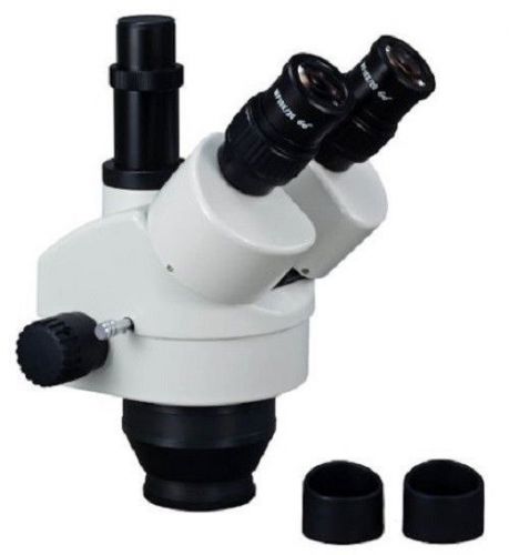 Trinocular stereo zoom microscope (7x-45x) for sale