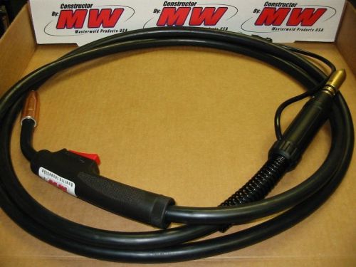 Masterweld mig gun replacement for miller m10 195605 12&#039; 150a for sale