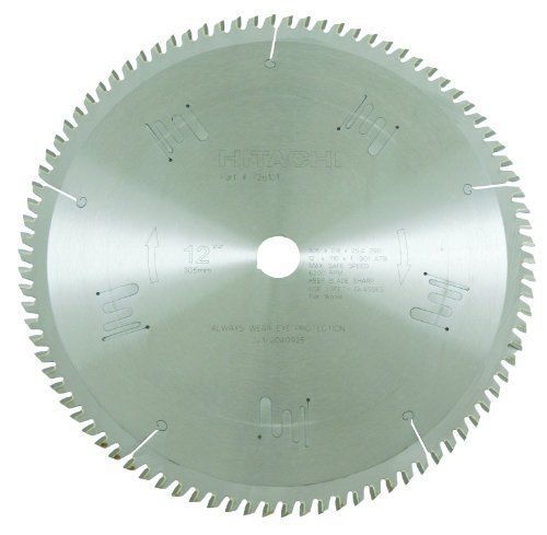 Hitachi 726101 90-teeth tungsten carbide tipped 12-inch atb 1-inch arbor finish for sale