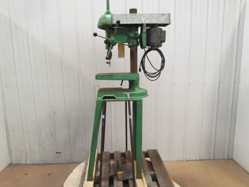 Walker turner 900 series drill press 1/3hp 1/2 chuck 8 speed bench top w/stand for sale