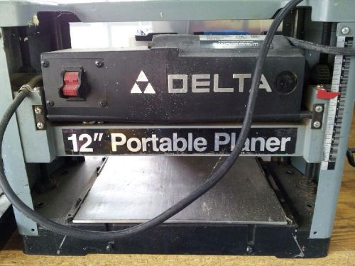 Delta 12&#034; Portable Planer