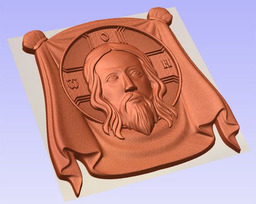 3D MODEL RELIEF STL  FOR CNC ROUTER MILL #324