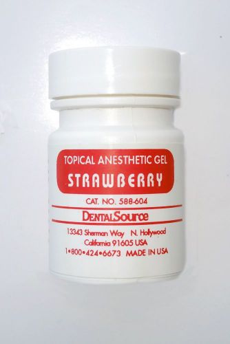 Dental Topical Anesthetic Gel 30 gm Strawberry