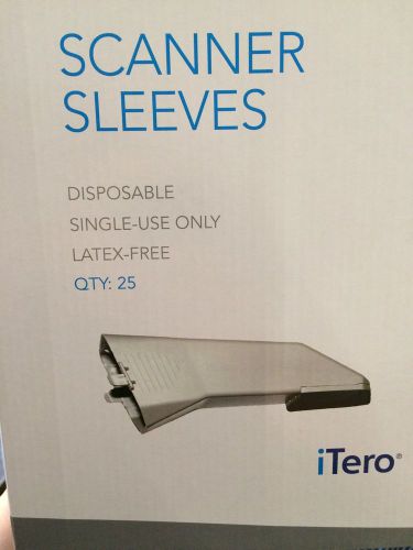 NEW iTero HD2.9 Scanner Sleeves Disposable Single-Use Latex-Free Qty 25