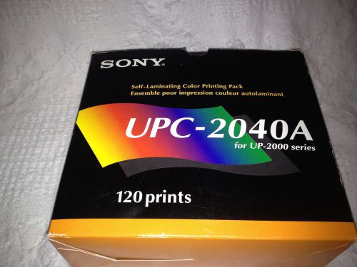 New Sealed Sony UPC-2040A Color Printing 200 Pack for UP 2000 Series Printers
