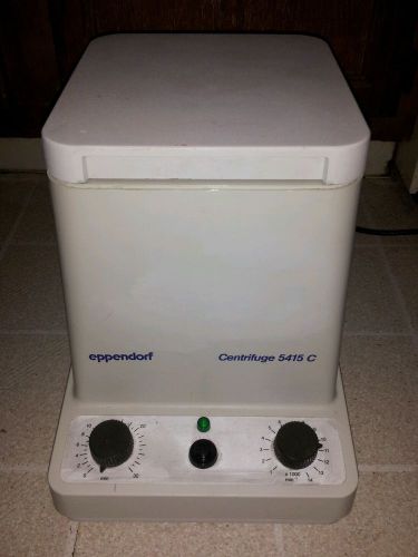 Eppendorf Centrifuge 5414C 115V 14,000RPM with 18 Place Rotor F-45-18-22 &amp; Lid