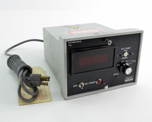 Edwards Datametrics 1450 Barocel Pressure Sensor Readout Manometer 1450-9A17