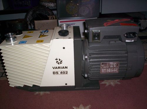 Varian Dual Stage Vacuum Pump, DS 402
