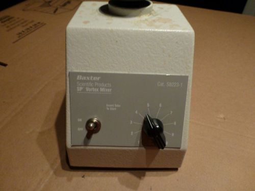 BAXTER genie Vortex touch  test tube mixer  S8223-1  guaranteed