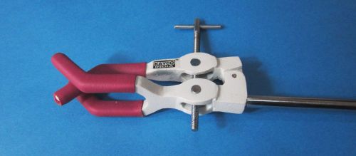 Heavy duty large size condenser clamp three prong w/ c i grip clamp misc utility for sale