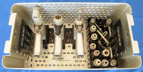 Stryker Saw Set - System 5 w/ Case - Sagittal 4208, Rotary 4205, Recip 4206