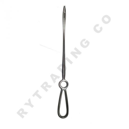 Buhner Insertion Needle 30cm Veterinary Instrument, Free World Wide Shipping!