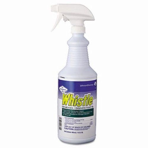 Whistle TB Degreaser/Disinfectant, Lemon, 32oz Spray Bottle, 6/Carton (DVO91330)