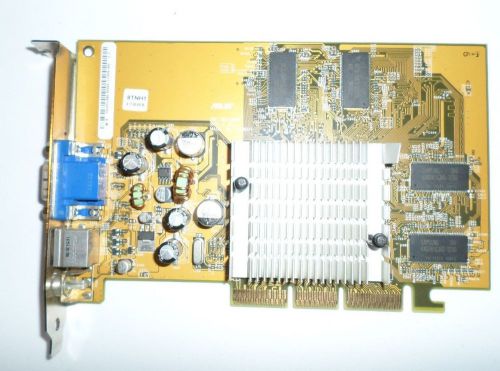HP NVIDIA 5187-2181 Geforce4 MX 440 128MB ASUS V8170 AGP Video Graphics Card
