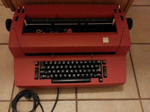 IBM Selectric typewriter overhaul &amp; reconditioning w/ original IBM COVER VINTAGE