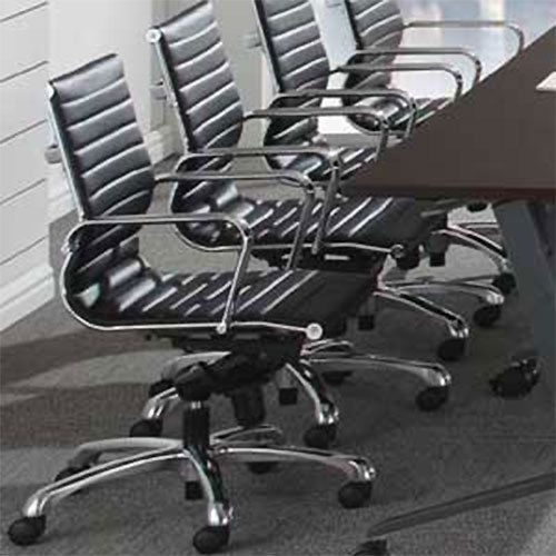 DESIGNER CONFERENCE ROOM CHAIRS Modern Office Chair Black or White Upholstery