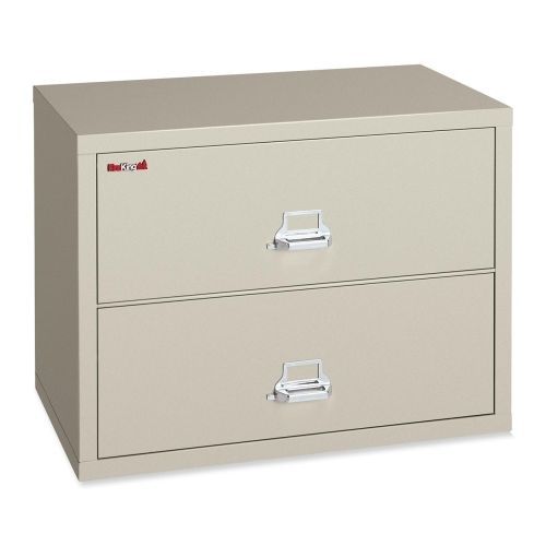 Two-Drawer Lateral File, 37-1/2w x 22-1/8d, UL Listed 350?, Ltr/Legal, Parchment