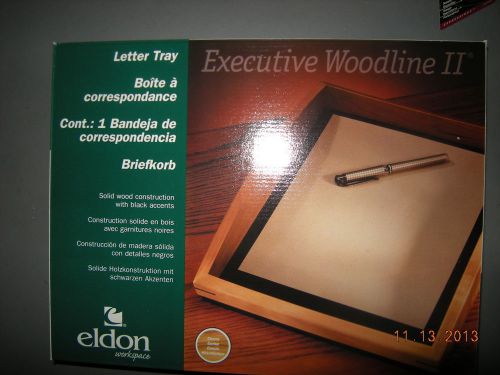 Eldon Executive Woodline II Letter Tray-Cherry