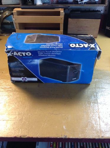 GREAT X-ACTO POWER 3 ELECTRIC PENCIL SHARPENER 1744 great for home office school