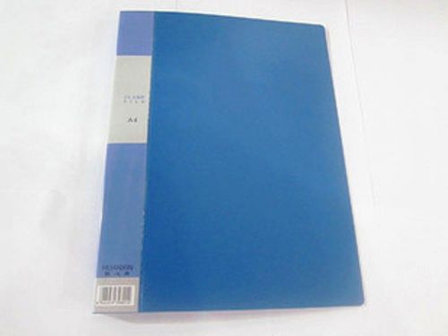 PVC Presentation Document Folder with Double Powerful Binder Clips