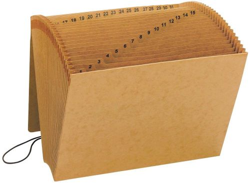 Kraft Index 12 Inch Expanding File With Flap Elastic Cord Full Height 7 168