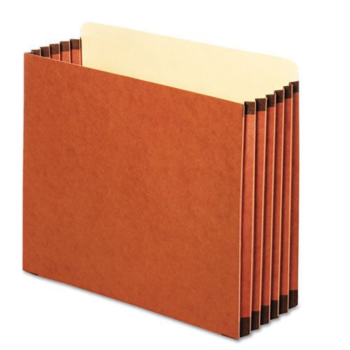 5 1/4 inch expansion file pocket, straight, letter, redrope, 10/box for sale