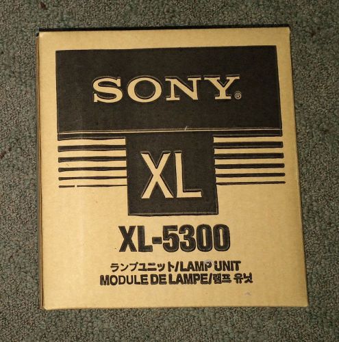 New GENUINE OEM XL-5300 Original Bulb Inside for Sony SXRD Projector KDS-R60XBR2