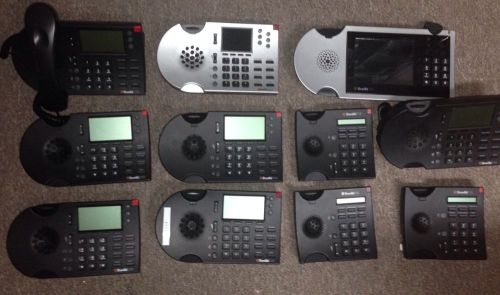 Lot of 11 ShoreTel Phones for Parts/Repair 115 230 265 655