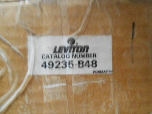 LEVITON Telcom Cat 49235-B48 Infotap Patch Panel 48 Port 8P8C Keyed  Lot of 3