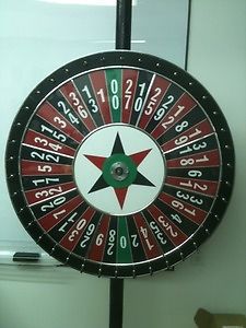 36&#034; Deluxe Verticl Roullette Wheel