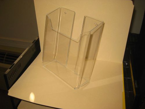 5 Pack Acrylic Literature Standing Display Holder 5 x 7