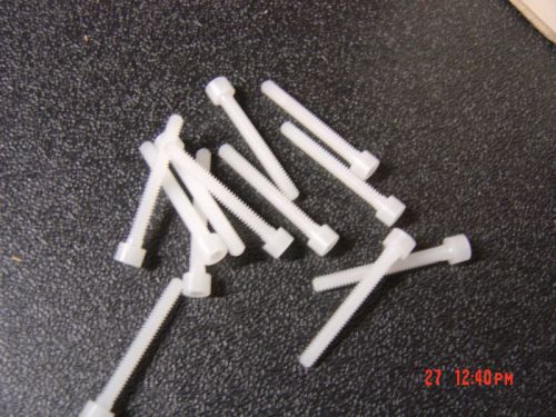 4-40 X 1&#034;  Socket Head PVDF Cap Screws