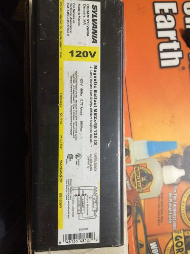 Sylvania magnetic ballast mb2x48/120is for sale
