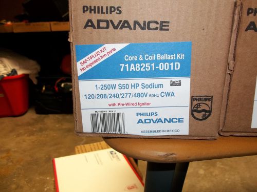 PHILIPS ADVANCE 71A8251-001D CORE &amp; COIL BALLAST KIT