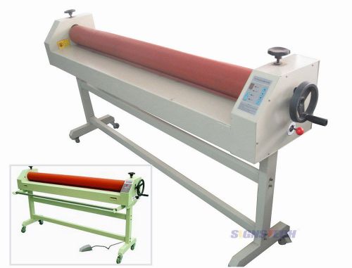Brand New 1.6M (63&#034;) Roll Cold Laminator Laminating Machine,Electric With Stand
