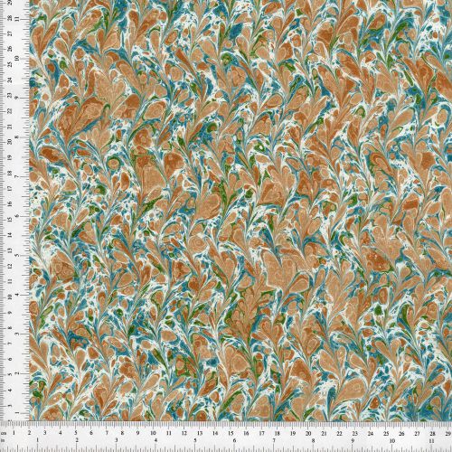 Grade b hand marbled paper 48x67cm 19x26in bookbinding restoration series for sale