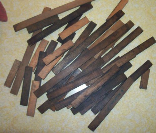 Letterpress Wood Spacing