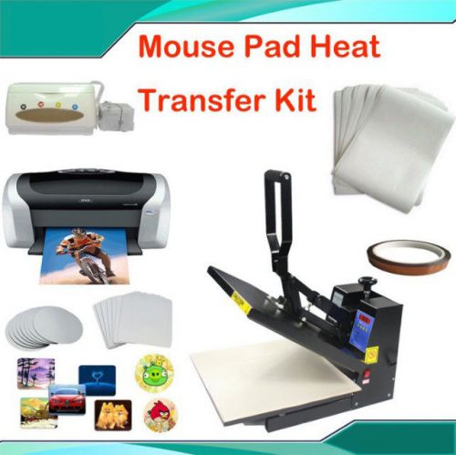 15x15 Heat Press Epson Printer CISS Sublimation Transfer Blank Mouse Pad