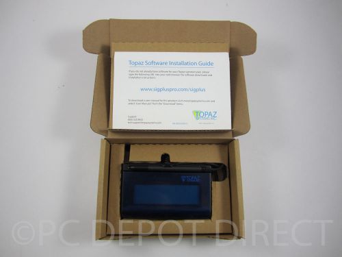 Topaz SignatureGem LCD 1X5 HID USB Signature Pad wPen T-L462-HSB-R NEW