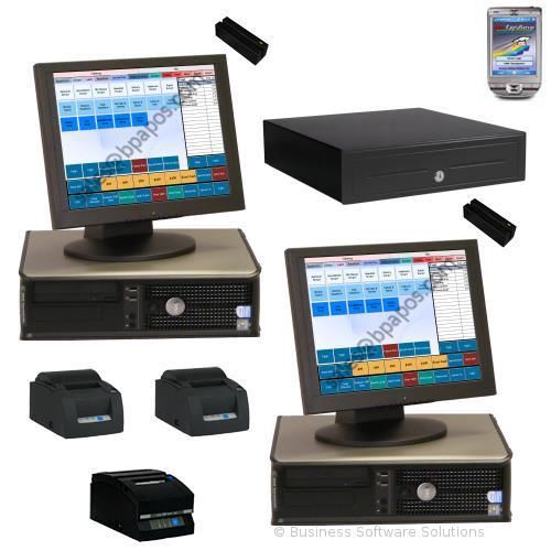 New 2 Stn Restaurant POS and Handheld PC with Software