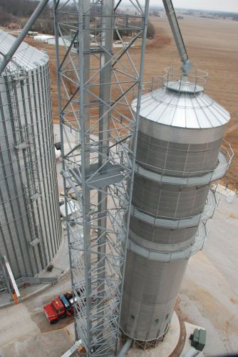 Grain Elevator Support Tower