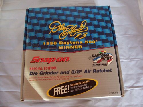 Snap on dale earnhardt air ratchet/grinder/car. special edition collectible set for sale