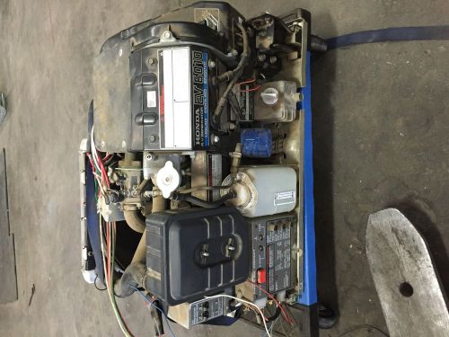 Honda EV6010 RV Type Gas Powered Generator with muffler