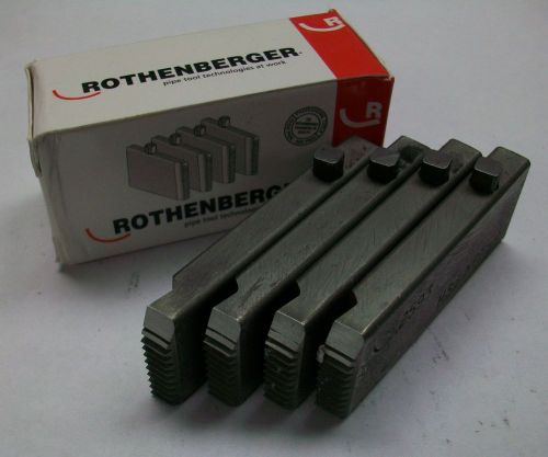 Rothenberger 00031 1/2&#034;-3/4&#034; Dies for Collins Classic 22AThreading Machines