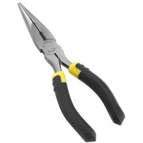 6&#034; BI-MATERIAL LNG NOSE PLIERS STANLEY TOOLS Snap Ring 84-031W 076174840315