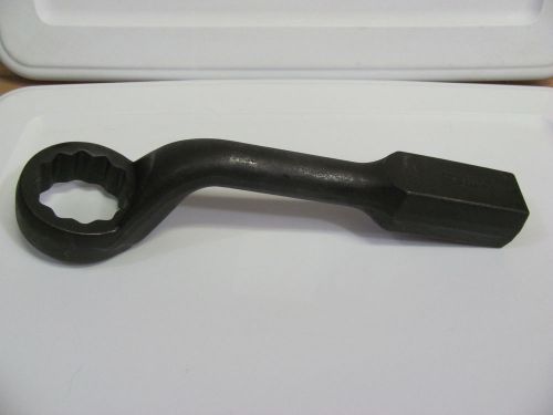 NEW Wright 1972 2-1/4&#034; Offset Handle Striking Face Box Wrench 12 Point Heavy USA