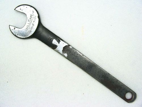 Williams 7/8 Open End Wrench Single End 8-1/2&#034; OAL Modified Handle